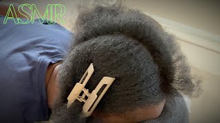 ASMR  Scalp scratching  Pre wash product buildup removal [upl. by Anrapa]