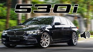 FIX YOUR 4 CYLINDER BMW SOUND G30 BMW 530i Full Exhaust System [upl. by Hagood]