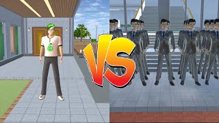 Bijuu Mike Lv 2 vs Tax Office Managers  SAKURA School Simulator [upl. by Falito]