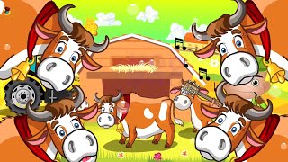 Old Macdonalds Farm  Nursery Rhymes for Kids  Learn Farm Animals [upl. by Younger929]