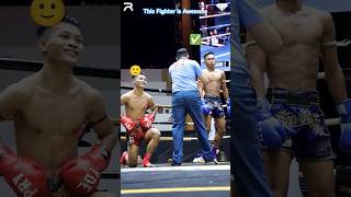 This Muay Thai Fighter Is Awesome 😮 [upl. by Yarised]