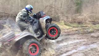 Kawasaki Brute Force 750 off road [upl. by Ygief]