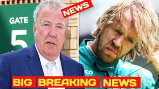 Jeremy Clarkson causes stir as he reacts to Sebastian Vettels F1 retirement announcement [upl. by Eceela]