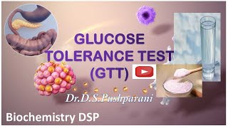 BiochemistryDSP Glucose Tolerance Test GTT Diabetes Mellitus Diagnosis of DiabetesBiochemistry [upl. by Omrellig]