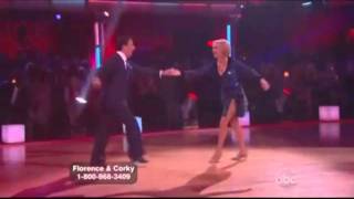 Florence Henderson amp Corky Ballas Cha Cha [upl. by Kahle448]