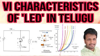 VI Characteristics of Light Emitting Diodes LEDs  EDC Lab Experiments [upl. by Stoll180]