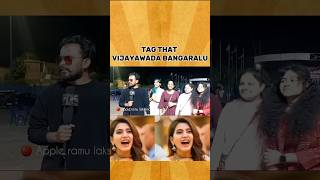 Vijayawada Anchor ramu publictalk funny logical question trending vijayawada pothinaramu shorts [upl. by Steen]