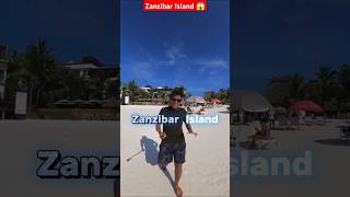 Zanzibar Island 😱 shorts drbroshorts drbro kannada travel zanzibar beach island [upl. by Atteynod]