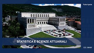 Statistica e Scienze Attuariali  Laurea triennale [upl. by Aicinat]