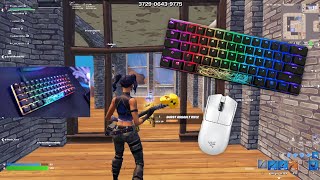 HyperX Alloy Origins 60 Fortnite ASMR🤩Keyboard Sounds 240 FPS Smooth 4K⭐ [upl. by Ko977]