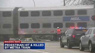 Metra train fatally hits high school student in Barrington officials say [upl. by Cordey]