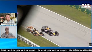 VERSTAPPEN VS LANDO UNA ¿MARRANADA  AUSTRIA 2024  FORMULA 1  F1 [upl. by Josie]