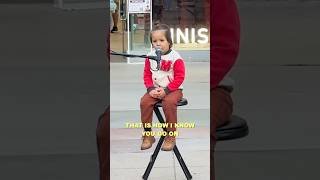 This 3 year old SINGER amazed EVERYONE karolinaprotsenko cute titanic fyp singer singing [upl. by Llerrehc]