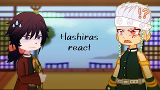 Hashiras react to Giyuu as Mitski  part 3  175x or 2x speed demon slayer  gacha [upl. by Neroc]