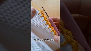 havlukenarımodelleri shortsvideo fypシ゚viral crochet tığoyası puntilla diy handmade [upl. by Ylrahc19]