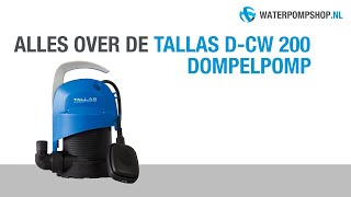 Tallas DCW 200 Dompelpomp [upl. by Dominick159]