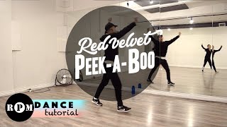 Red Velvet quotPeekABooquot Dance Tutorial Second Chorus Ending [upl. by Buehrer]