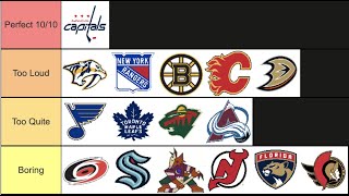 Ranking EVERY NHL Goal Horn 20212022 [upl. by Bolling]