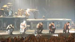 Rammstein live in Zuerich December 12 2011  Till Lindemanns Tribute to Switzerland [upl. by Salkin]