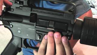 Classic Army CA Armalite m15a4 Carbine Airsoft Rifle Review [upl. by Coonan]