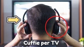 🔥 5 Migliori Cuffie per TV Senza Fili 🎧 Wireless Bluetooth Auricolari per Smart TV [upl. by Livia]