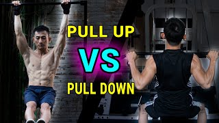 Mendingan Lats Pull Down Atau Pull Up Lat Pulldown VS Pull Up [upl. by Faucher]