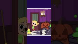 Funny Looney Witch In The Haunted House shorts halloween kidscamp [upl. by Bess222]