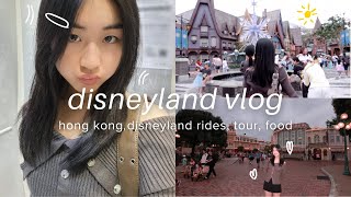 HONG KONG DISNEYLAND VLOG 🎱  disneyland tour 2024  new frozen rides  grwm [upl. by Yddeg128]