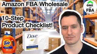 10STEP PRODUCT ANALYSIS CHECKLIST  Amazon FBA Wholesale 2024  Avoid THESE Buying Mistakes [upl. by Glenda675]