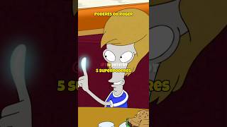 5 SUPERPODERES DO ROGER EM AMERICAN DAD [upl. by Eiramllij]