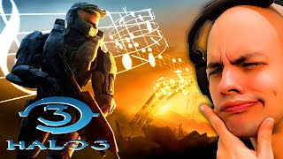 Composer REACTS 😱 HALO  Warthog Run [upl. by Nnaillek210]