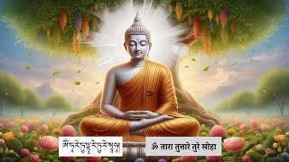 Powerful Tibetan Mantra  Om Tare Tuttare Ture Soha [upl. by Christye195]