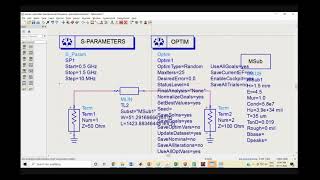 Ch6 S Parameters Optimization  Keysight Advanced Design System ADS  Tutorial for beginners [upl. by Elletnuahs]