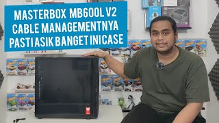 Cooler Master Masterbox MB600L V2 Black ATX  Unboxing amp Review [upl. by Thissa]