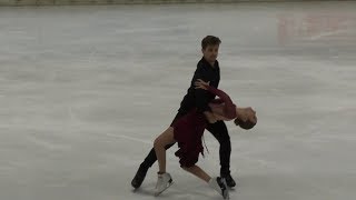 Nebelhorn Trophy 2019 Christina Carreira and Anthony Ponomarenko EX quotMaria de Buenos Airesquot [upl. by Saffier]