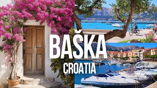 Stunning Summer Destination Baska Island of Krk Croatia [upl. by Nels]