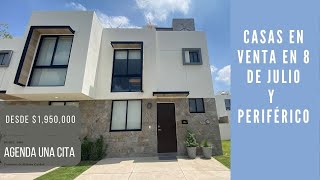 Casas en venta en Guadalajara en Periférico y 8 de Julio con Roof Garden [upl. by Oryaj]