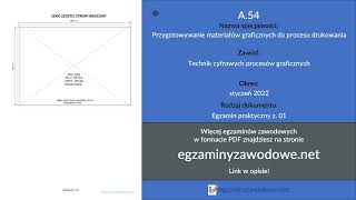 Egzamin zawodowy praktyczny z 01 A54 styczeń 2022 [upl. by Koerlin]