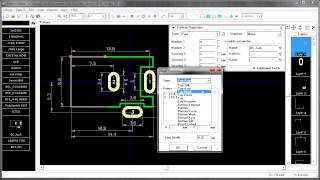 DipTrace Pattern Editor Creating Footprint TopAssy swe [upl. by Hayne]