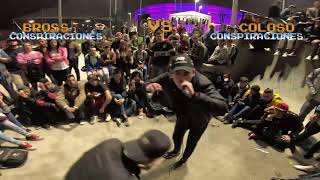 COLOSO VS BROSS 🇻🇪  SEMIFINAL  STREET FREESTYLER  FIGHT III [upl. by Adihahs657]