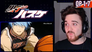 Insane Animation amp Dunks  Kuroko No Basket  Opening 17  Reaction [upl. by Ljoka]