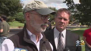 Gov Tom Wolf Tours Tornado Damage In Horsham Township [upl. by Domella]