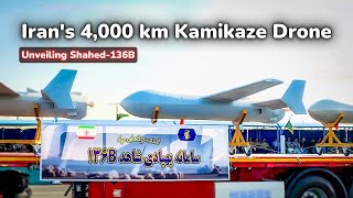 The World’s LongestRange Kamikaze Drone with 4000 km Reach  Irans Shahed136B Drone [upl. by Kit]