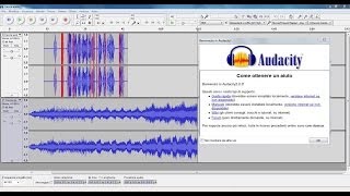 Audacity Tutorial Italiano UNIMORE [upl. by Lleuqram495]