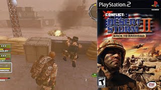 Conflict Desert Storm II  PS2 ISO PCSX2 [upl. by Nide]