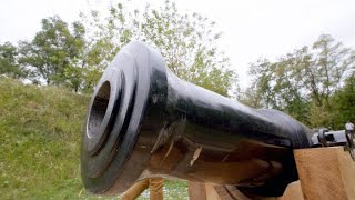 A 17th Century Cannon Ball Deals a Lot of Damage [upl. by Tereb807]