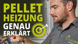 Gut informiert So funktioniert eine Pelletheizung  Thumm Heizung Sanitär [upl. by Amehr]