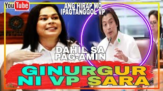 ATTY POA TINANGGAL DAHIL HINDI KAYA SIKMURAIN AT IPAGTANGGOL SI SARA [upl. by Nylkoorb398]