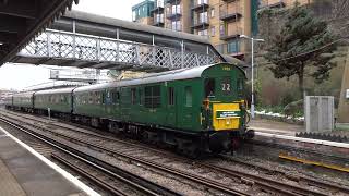 Hastings Diesels Ltd 1001 at Maidstone West [upl. by Etselec]