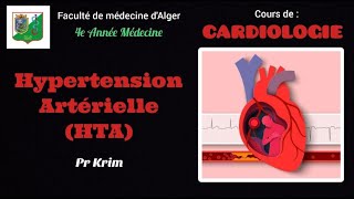 12 Hypertension Artérielle HTA  Pr Krim [upl. by Yelsa]